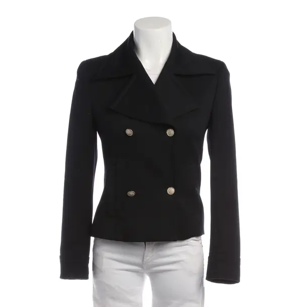 Mid-Season Jacket in Blue, Wool, Escada