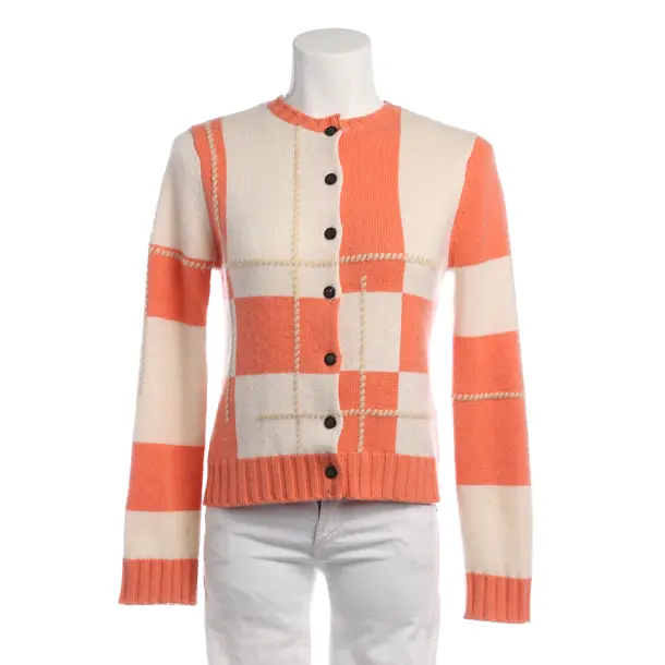 Strickjacke in Orange, Kaschmir, Iris von Arnim