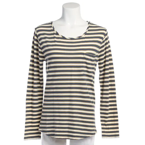 Long Sleeve Shirt in Multicolored, Cotton, Closed