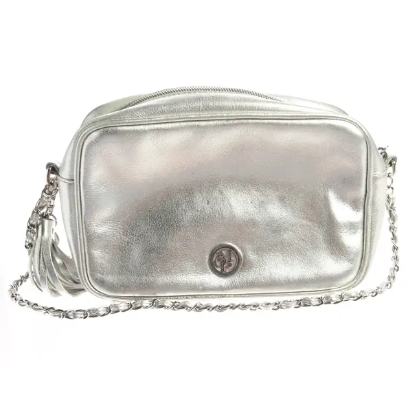 Shoulder Bag in Metallic, Leather, Marc O'Polo