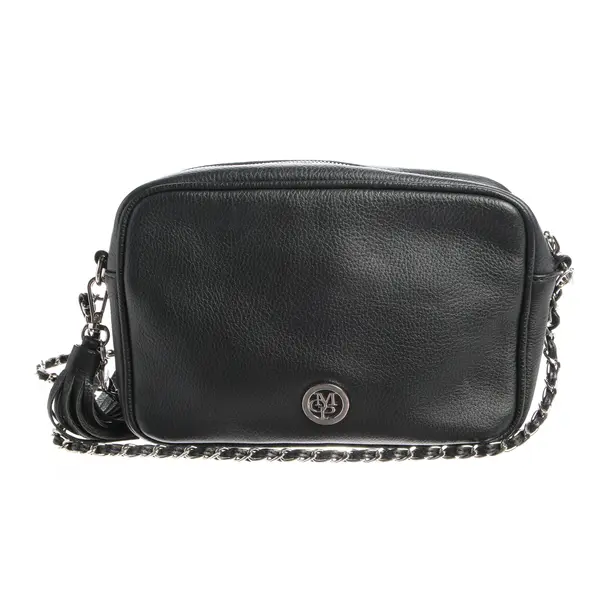 Shoulder Bag in Black, Leather, Marc O'Polo