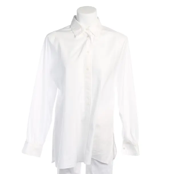 Blouse in White, Cotton, Max Mara