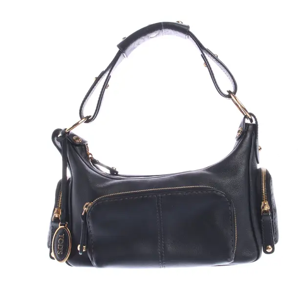 Schultertasche in Schwarz, Leder, Tod´s