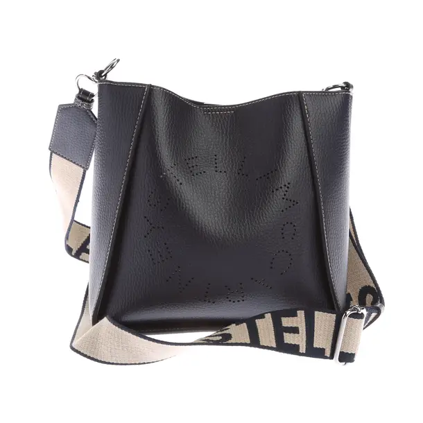 Schultertasche in Blau, Polyvinyl, Stella McCartney