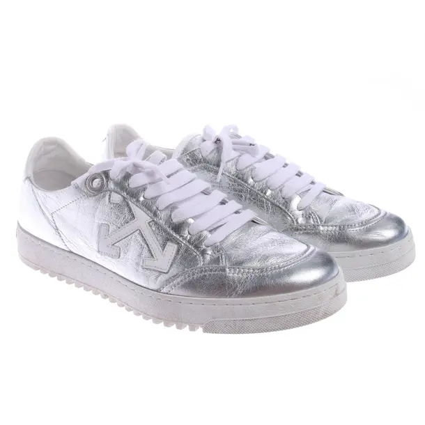 Sneakers in Metallic, , Off-White