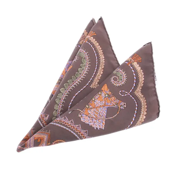 Tuch in Mehrfarbig, Seide, Hermès