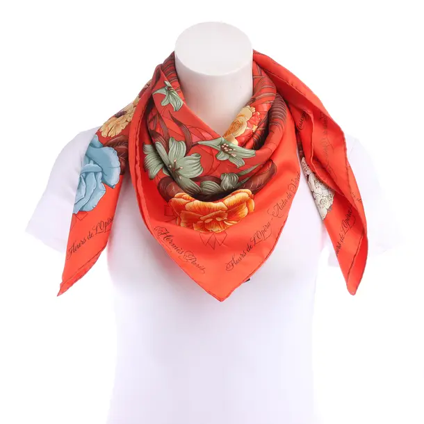 Tuch in Mehrfarbig, Seide, Hermès