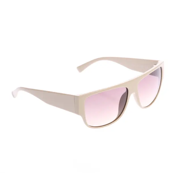 Sonnenbrille in Weiß, Kunststoff, Calvin Klein