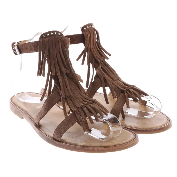 Riemchensandalen in Braun, , Högl