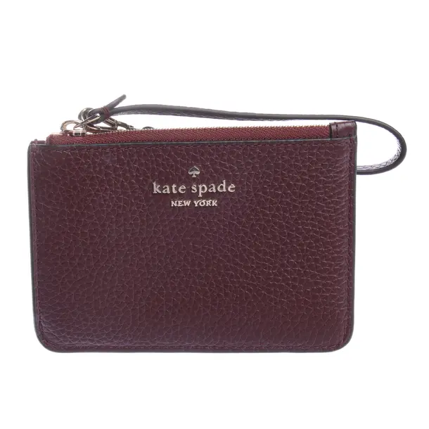 Wallet in Red, Leather, Kate Spade New York
