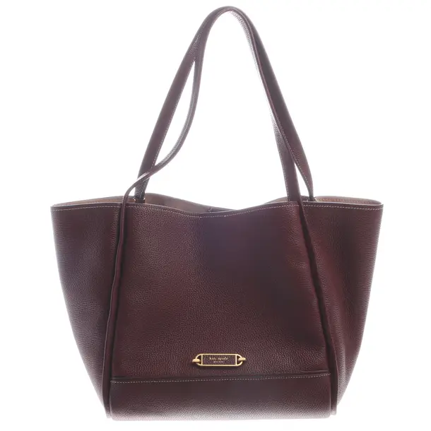 Shopper in Rot, Leder, Kate Spade New York