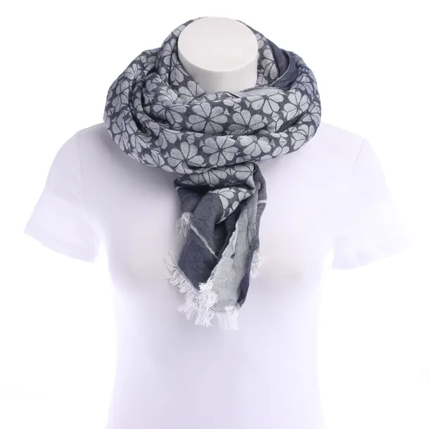 Tuch in Blau, Baumwolle, Kate Spade New York