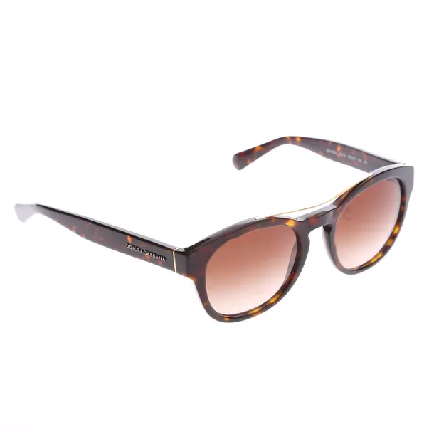 Sonnenbrille in Braun, Kunststoff, Dolce & Gabbana