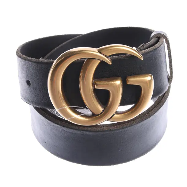 Gürtel in Schwarz, Leder, Gucci