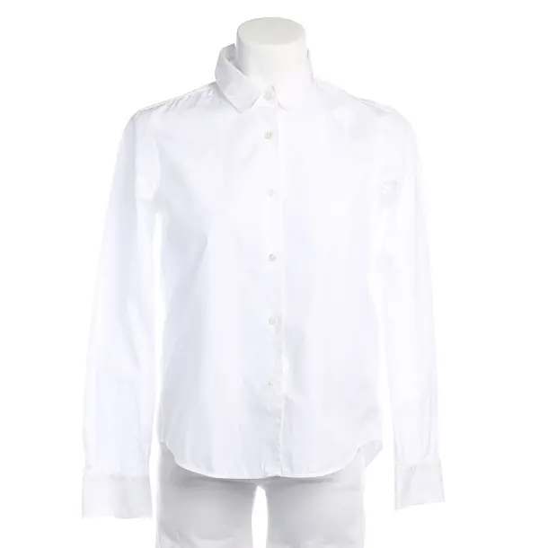 Blouse in White, Cotton, Lis Lareida