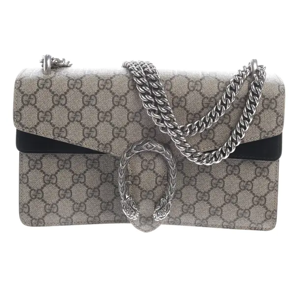Schultertasche in Braun, Leder, Gucci