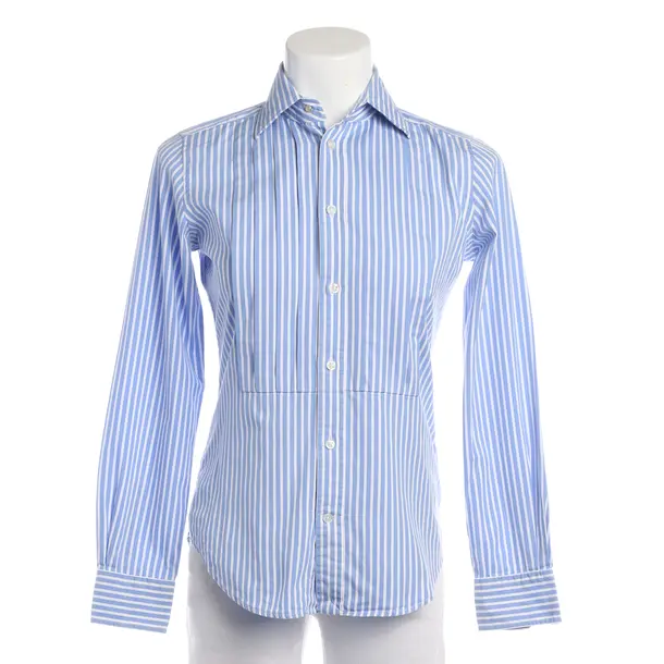 Bluse in Blau, Baumwolle, Polo Ralph Lauren