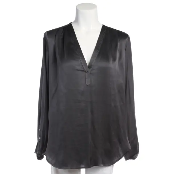 Blouse in Gray, Silk, Her Shirt