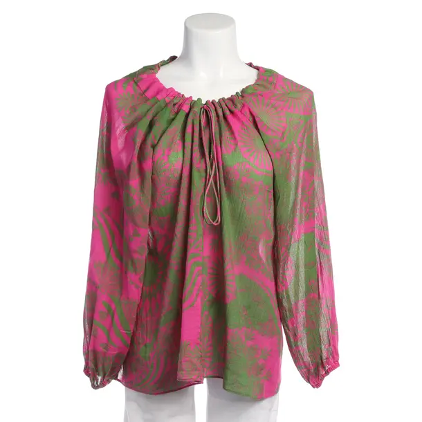 Blouse in Green, Cotton, IVI collection