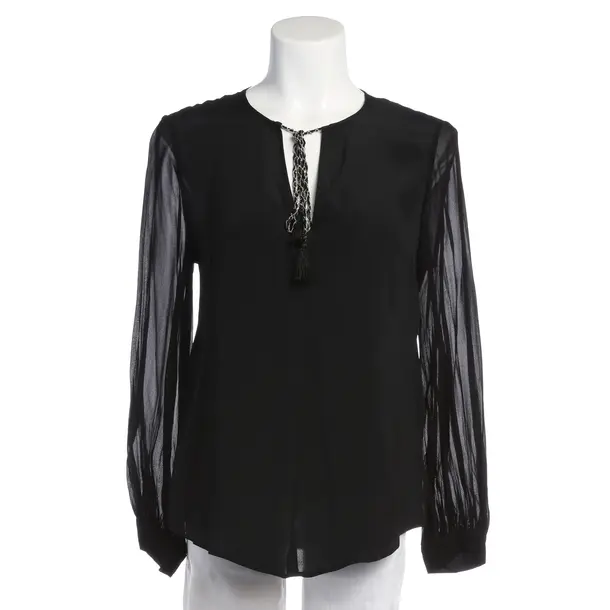 Blouse in Black, Acetate, Dondup