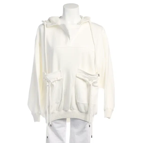 Hoodie in White, Cotton, See by Chloé