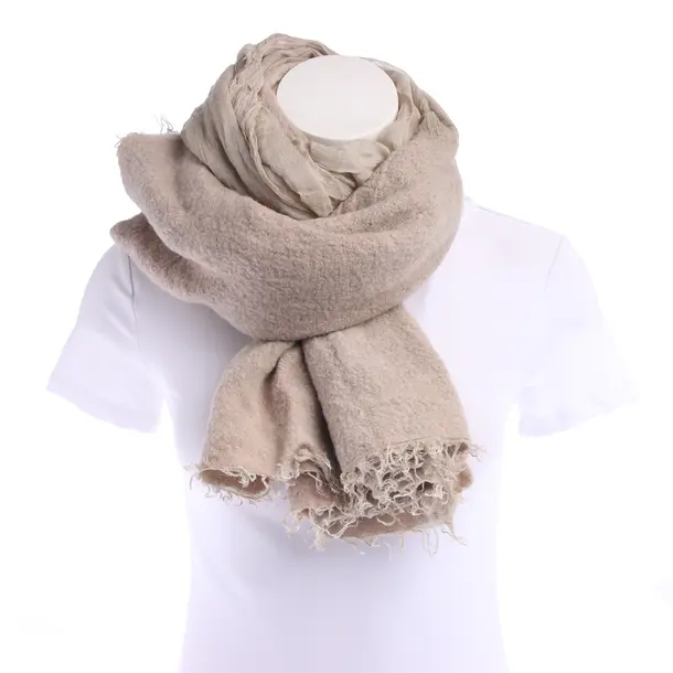 Shawl in Brown, Wool, 813 Ottotredici