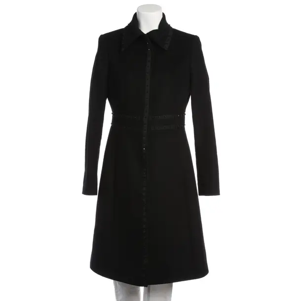Mid-Season Coat in Black, Wool, Hugo Boss Black Label