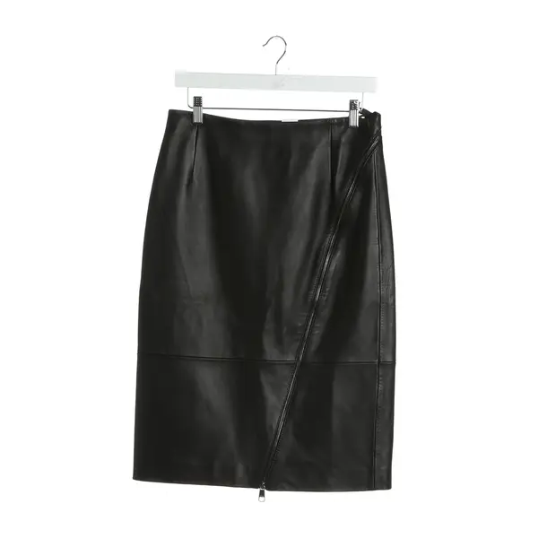Skirt in Black, Leather, Hugo Boss Black Label