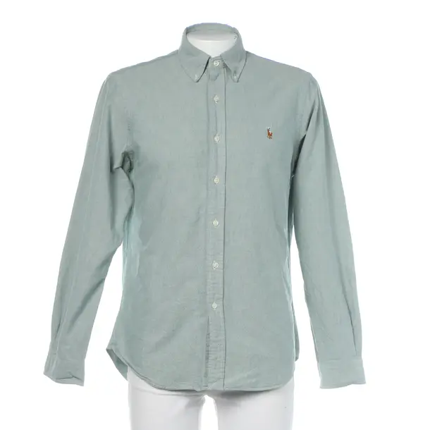 Hemd in Grün, Baumwolle, Polo Ralph Lauren
