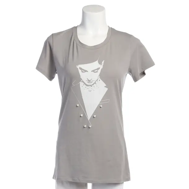 Shirt in Grau, Baumwolle, Emporio Armani