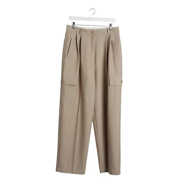 Hose in Braun, Polyester, Frankie Shop