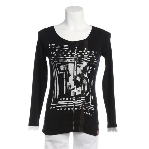 Long Sleeve Shirt in Black, Cotton, Marc Cain Sports