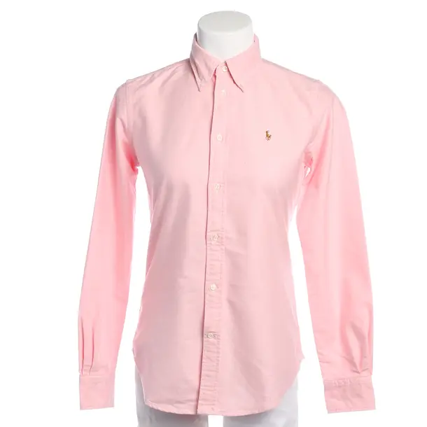 Bluse in Rosa, Baumwolle, Polo Ralph Lauren