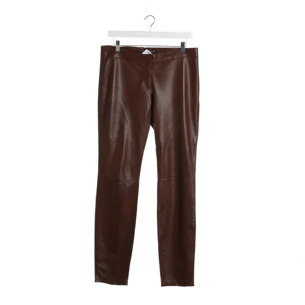 Hose in Braun, Leder, Dolce & Gabbana