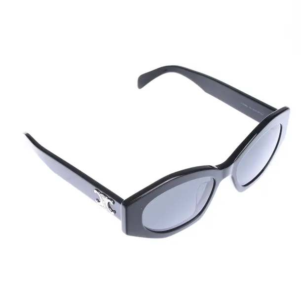 Sonnenbrille in Schwarz, Kunststoff, Céline