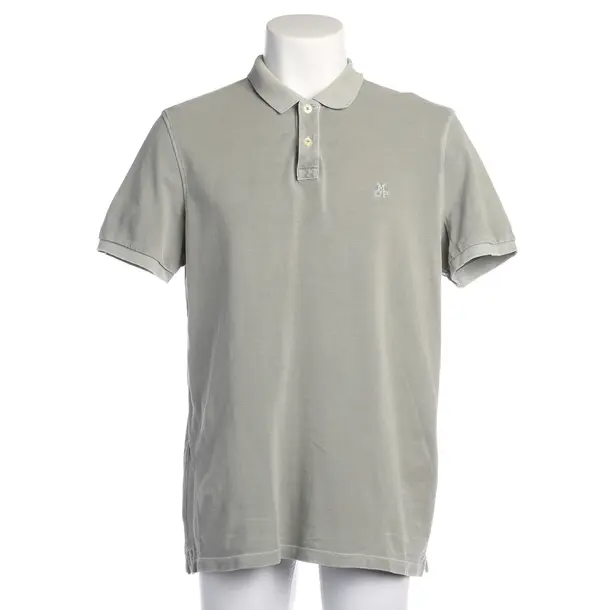 Poloshirt in Grau, Baumwolle, Marc O'Polo