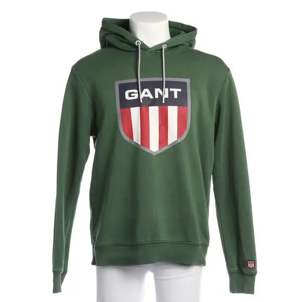 Hoodie in Grün, Baumwolle, Gant