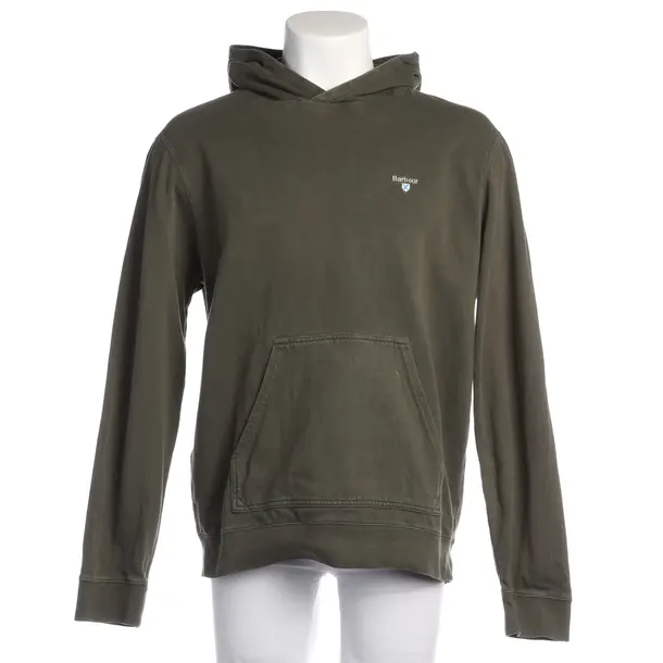 Hoodie in Grün, Baumwolle, Barbour