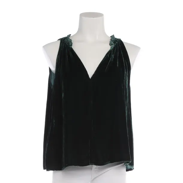 Top in Grün, Viskose, Velvet by Graham and Spencer