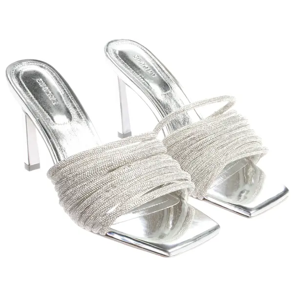 Sandaletten in Metallic, , Jonathan Simkhai