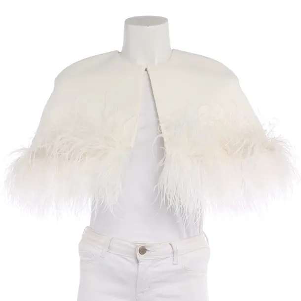 Cape in White, Polyester, Safiyaa
