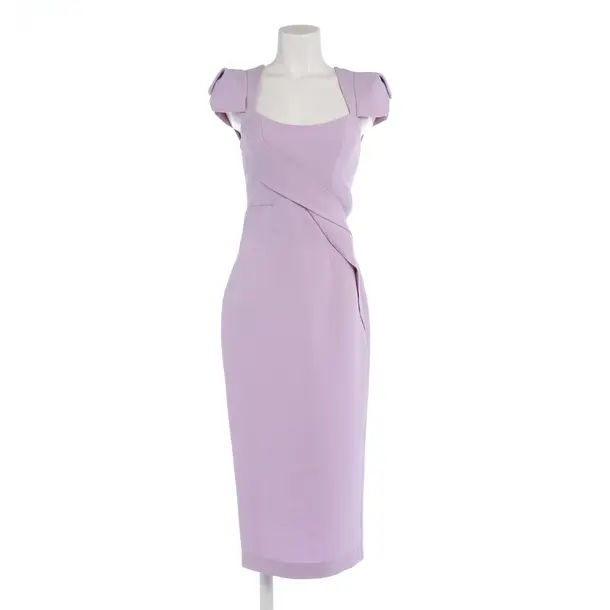 Dress in Purple, Wool, Roland Mouret