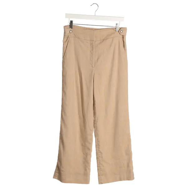 Pants in White, Cotton, Veronica Beard