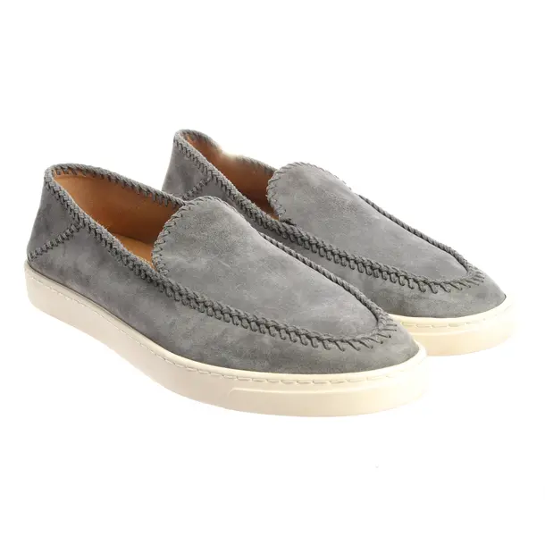 Espadrilles in Grau, , Giorgio Armani