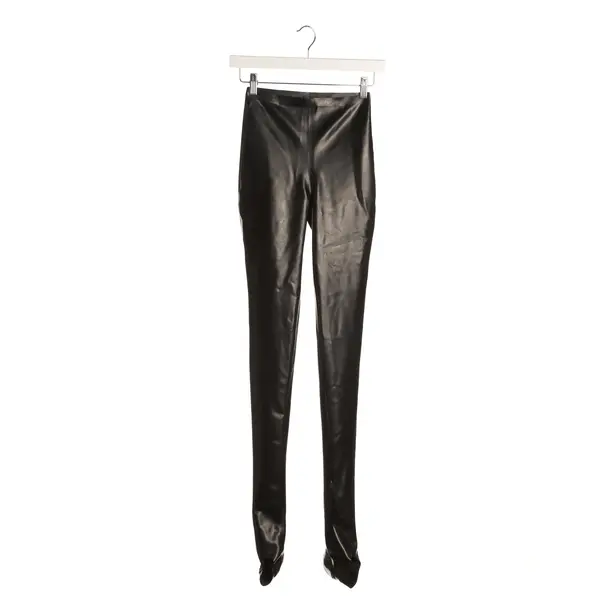 Leggings in Schwarz, Latex, Alaia