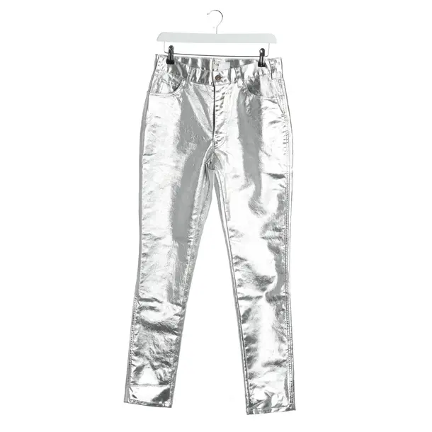 Pants in Metallic, Cotton, Céline