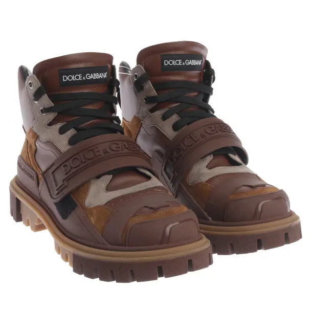 Boots in Braun, , Dolce & Gabbana