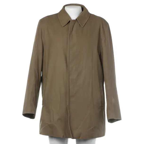 Overcoat in Brown, Cotton, Burberry London