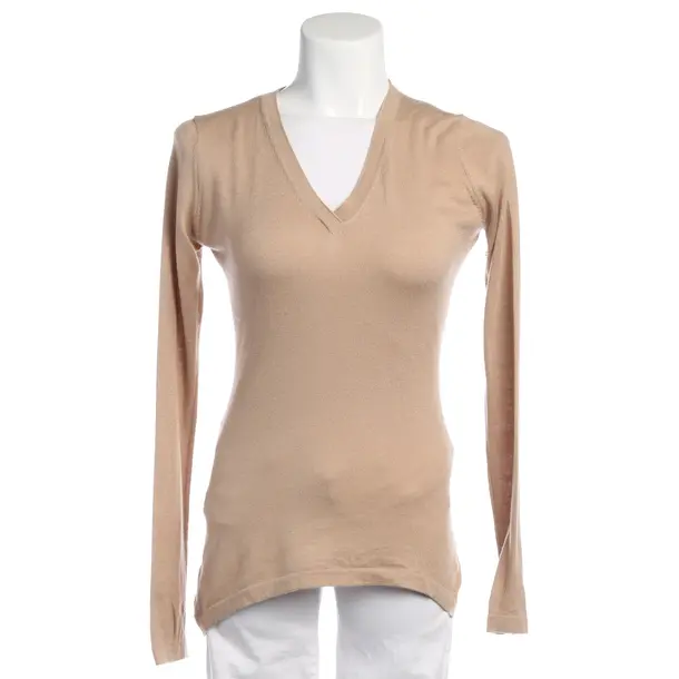 Pullover in Braun, Seide, Bruno Manetti
