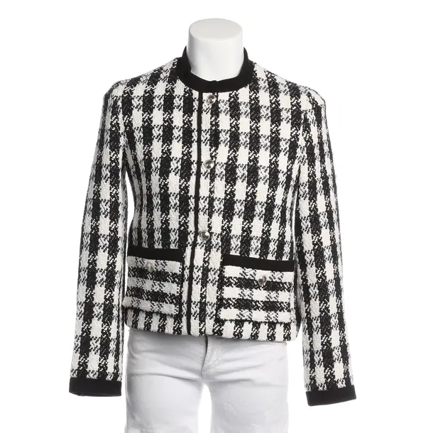Übergangsjacke in Schwarz, Baumwolle, Maje
